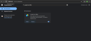 google docs offline