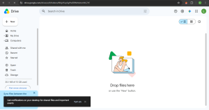 simple google drive folder structure